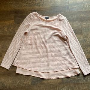 Pink Flowy Long Sleeve. THE LIMITED. Xsmall. Cottagecore.